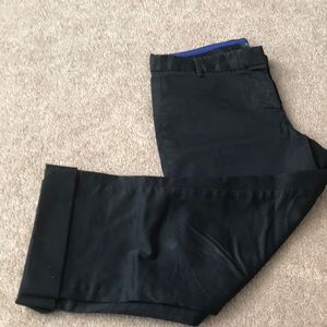 J Crew black capris